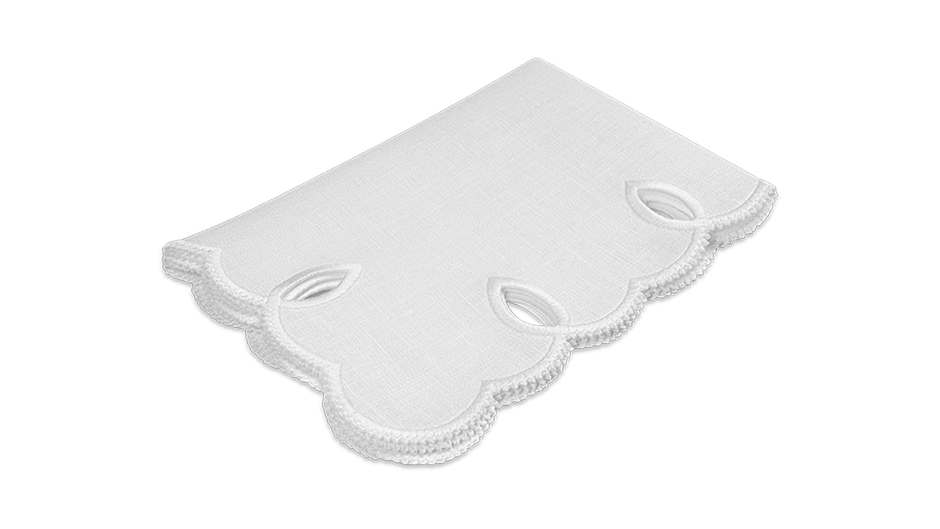 10677598 Truffle Bee Набор плейсматов прямоугольных Truffle Bee Etretat 39х47см, 2шт, белый, лен Ткань  - Вид №2