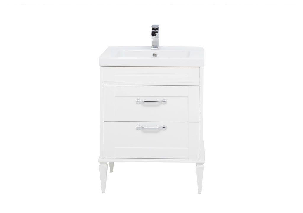 Тумба под раковину Aquanet Денвер 65 белый sun-id-270513 - Вид №2