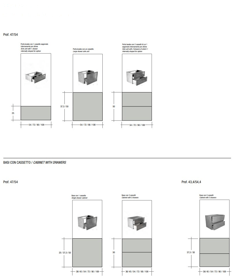 Antonio Lupi Design Полная мебель для ванной Bespoke Antoniolupi sun-id-1415734 - Вид №53