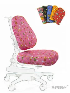 Чехол для кресла Newton/Match розовый с цветочками COMF-PRO  261274 Розовый