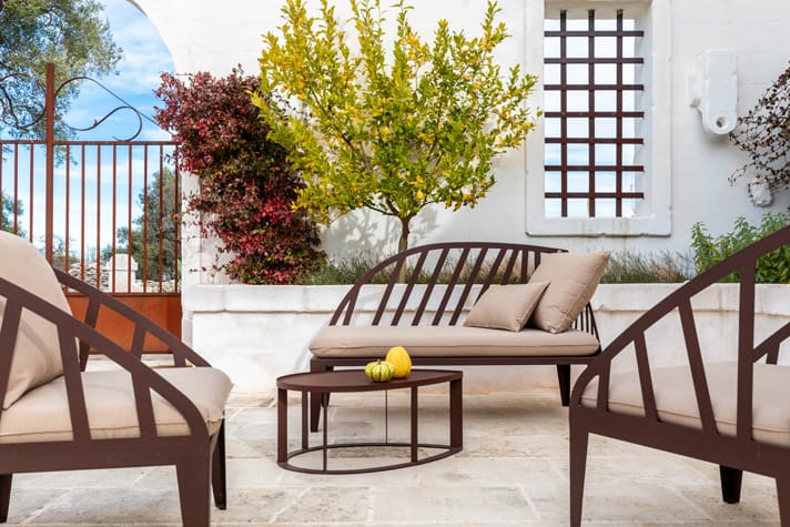 Стальной Dormeuse Corten™ TrackDesign OBLì ARCH-00044872 - Вид №1