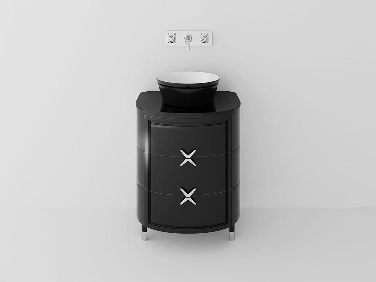 Деревянный напольный умывальник с ящиками Park Avenue JODIE 2 ARCH-00101832 - Вид №1