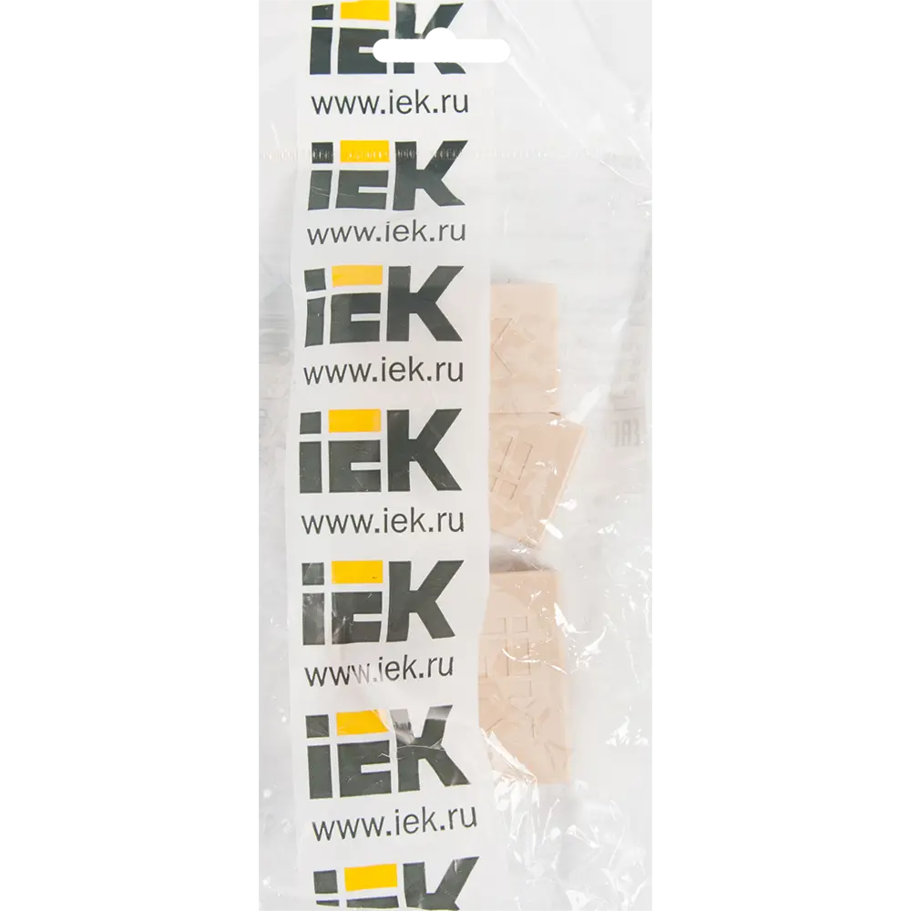 Заглушка для кабель-канала IEK 40x25 мм цвет сосна 4 шт. 82411312 STLM-2001318 
