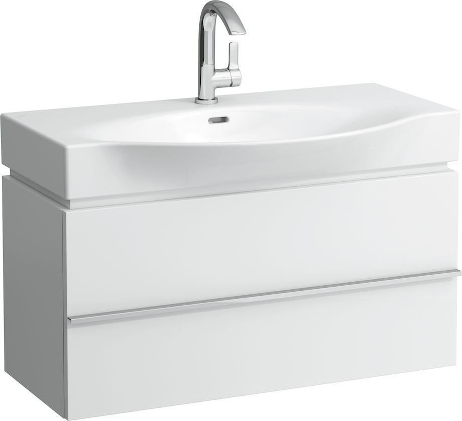 H4012520754751 Шкафчик под раковину с сифоном, экономящим пространство, для раковин 811702, 812702, 2 выдвижных ящика LAUFEN PRO