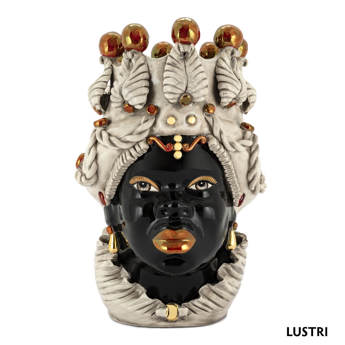 200654-CR ABHIKA ВАЗА MORO LADY BIG CRACKLÈ  - Вид №8