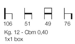 Мягкий стул из ткани Astra Astra 760 Santreyd - Вид №1