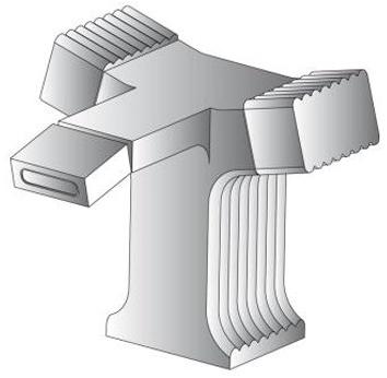 RUBINETTERIE STELLA Смеситель для биде на одно отверстие Casanova 3602tr - Вид №2