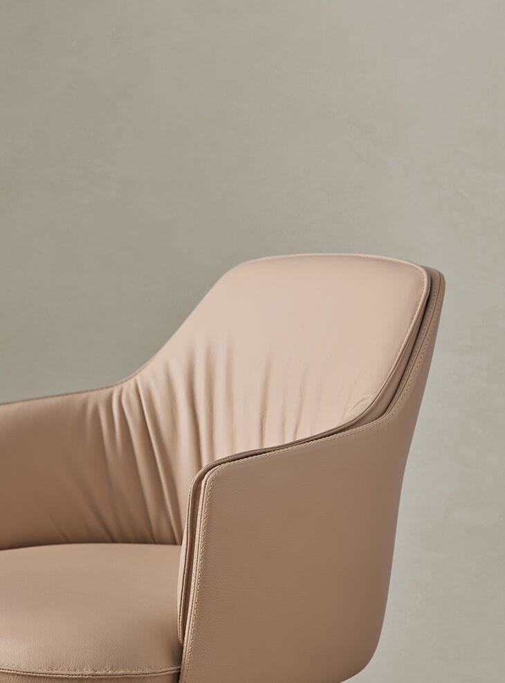 Тканевый консольный стул с подлокотниками Mobboli Iggy ARCH-00112467 - Вид №4