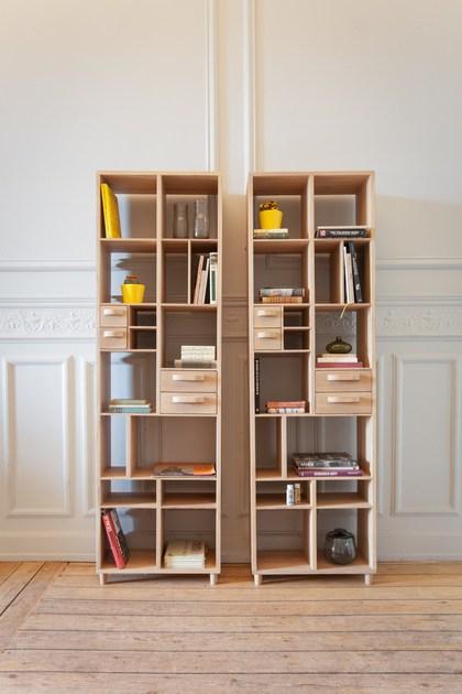 Ethnicraft Открытый книжный шкаф из массива дерева Pirouette sun-id-1442396 - Вид №2