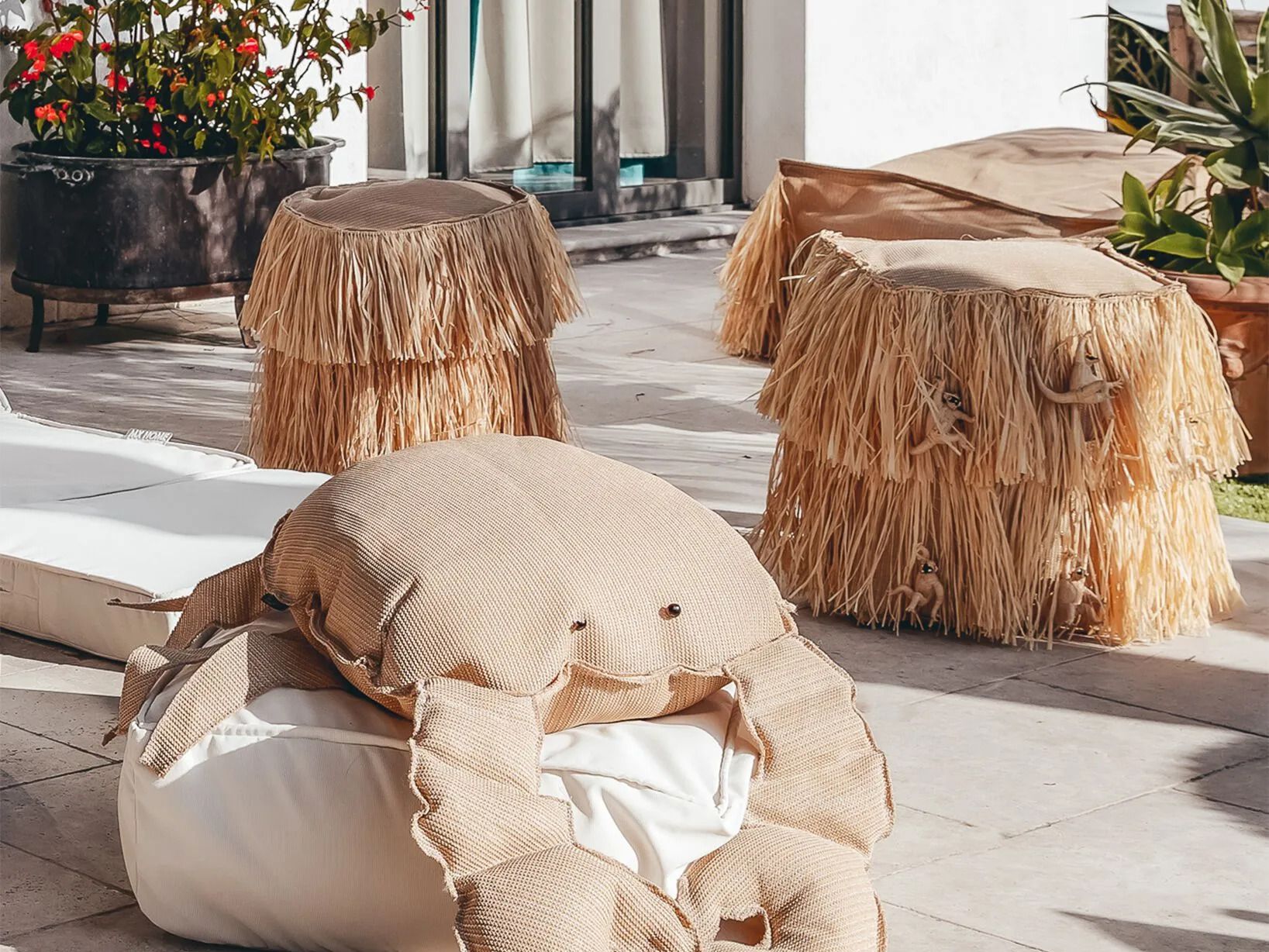 Ткань сад пуфик MX HOME Таити ARCH-00055249 - Вид №1