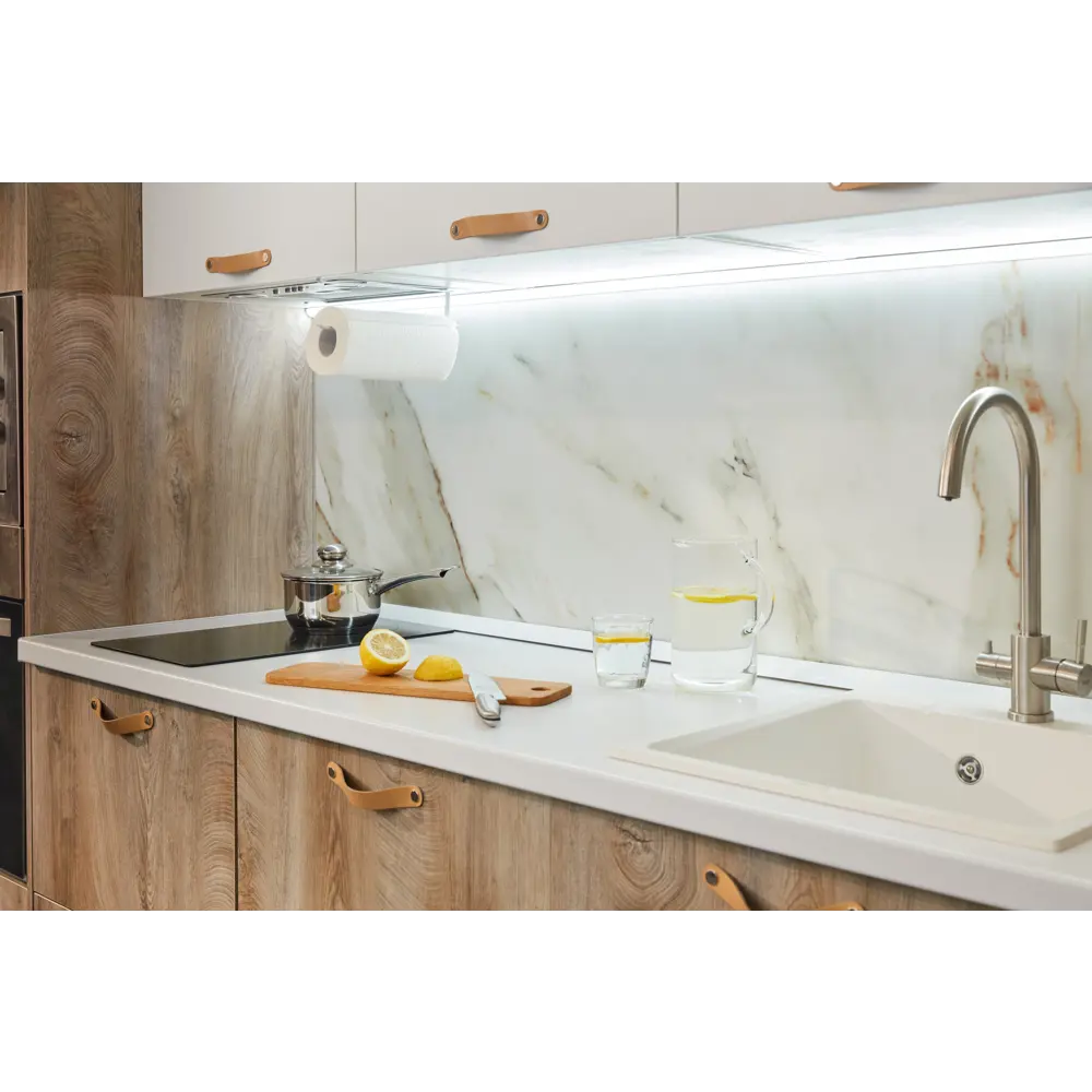 Фасад кухонный DELINIA ID София белый матовый 39.7×76.5 см 82010125 STLM-0886120 - Вид №7