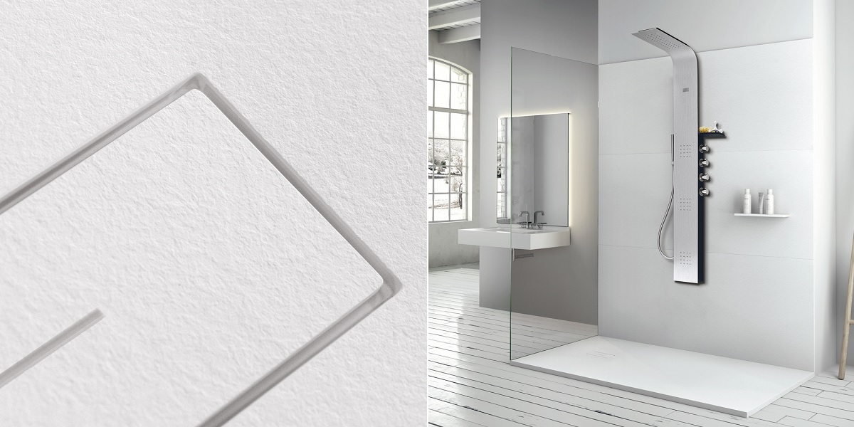 Душевой поддон Evo 90 см 5EVB8N0 Gruppo Geromin - Вид №1