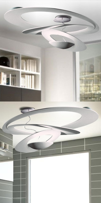 Потолочный светильник 1255130A от Artemide ARTEMIDE ДИЗАЙНЕРСКИЕ 244304 Черный  - Вид №5