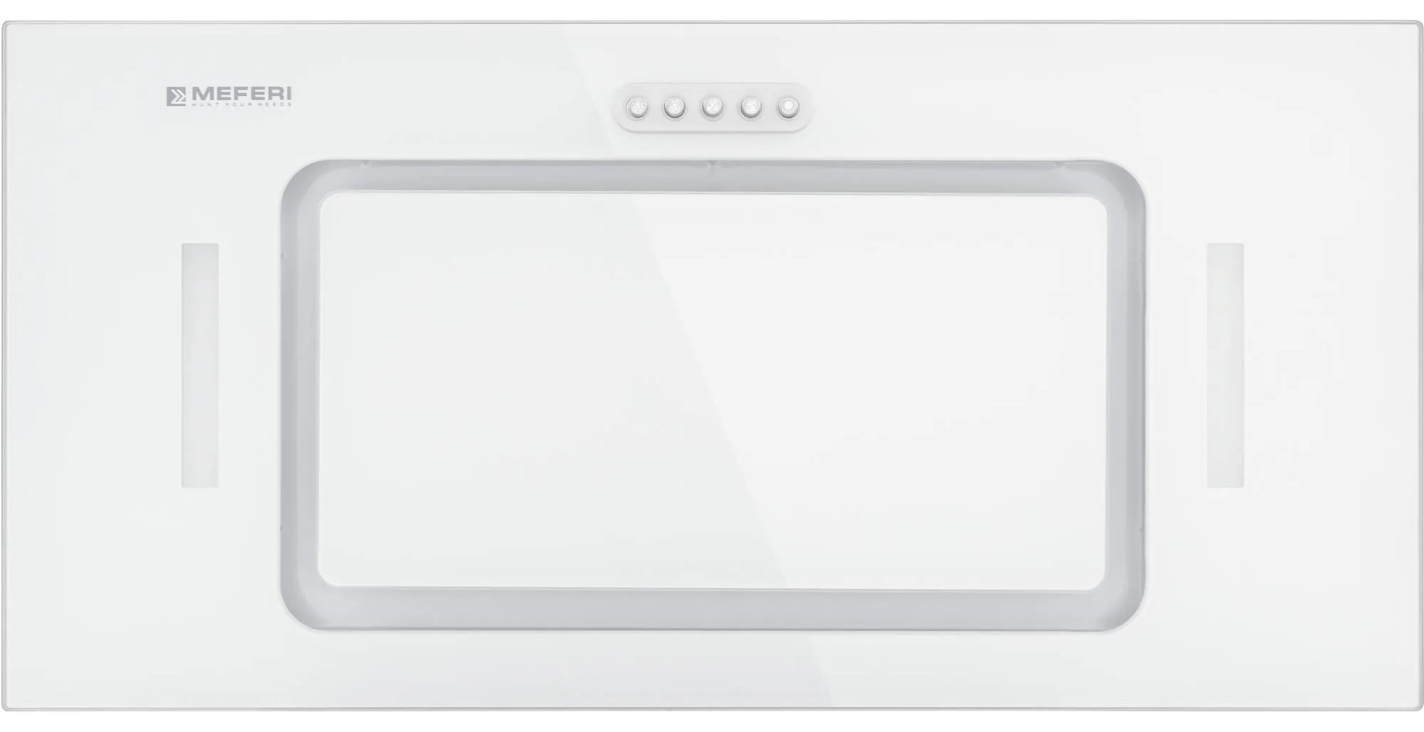 9168681 Вытяжка полновстраиваемая Meferi INBOX60WH GLASS ULTRA белый STDN-0062484 - Вид №7