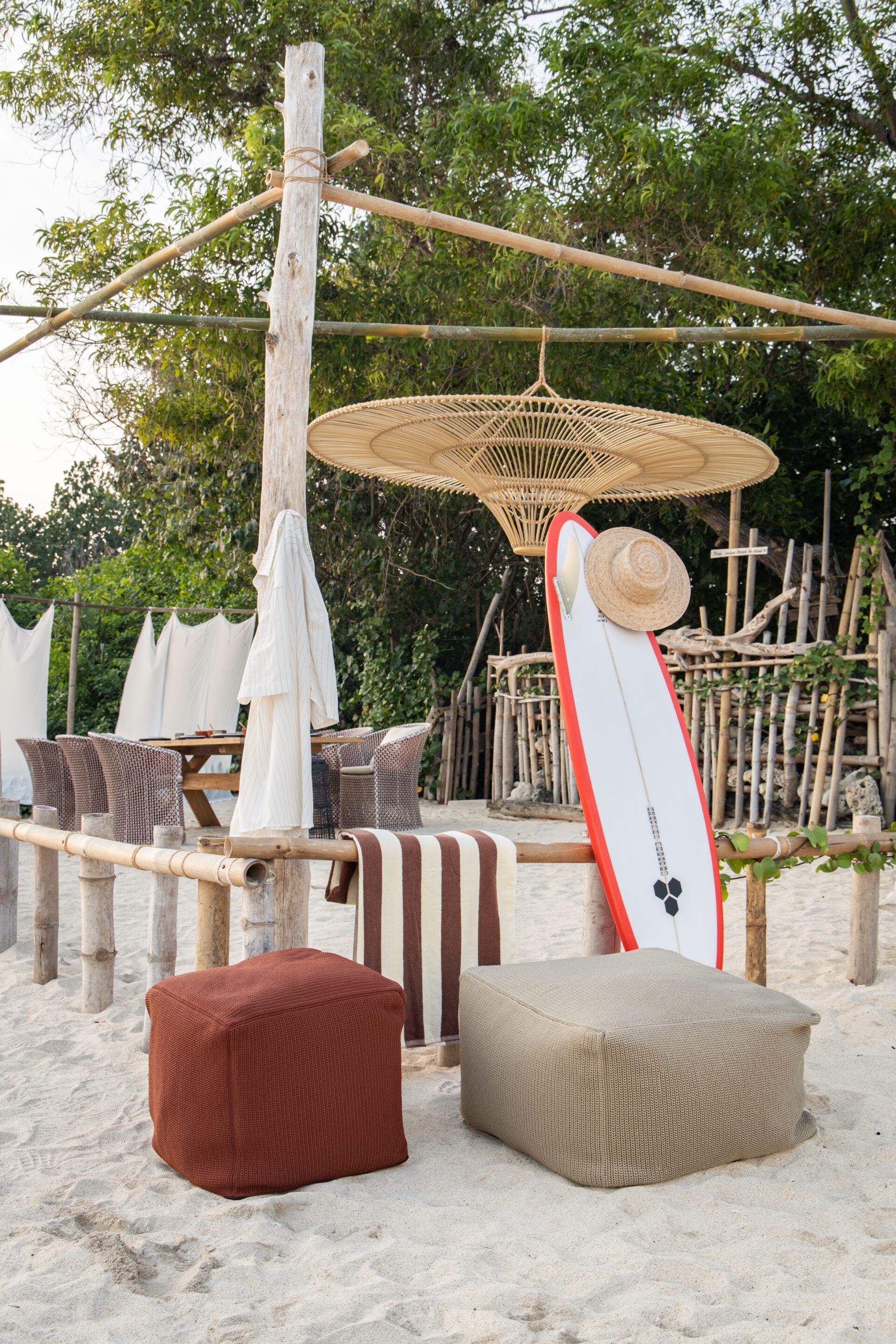 Квадратный садовый пуфик из веревки cbdesign Виареджо ARCH-00086752 - Вид №17