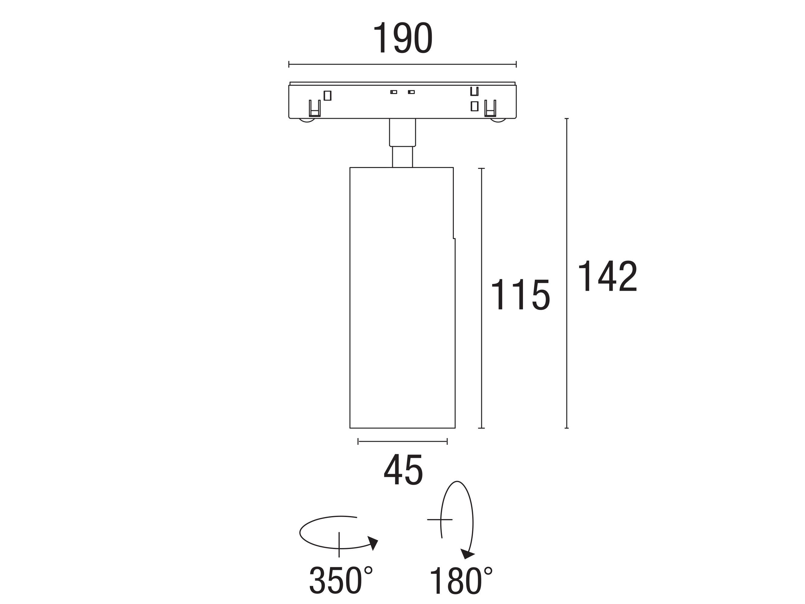 Светодиодное трековое освещение PAN Evoque ARCH-00067882 - Вид №5