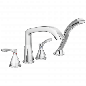 T4776 Римская ванна с четырьмя отверстиями Delta Faucet Stryke Хром