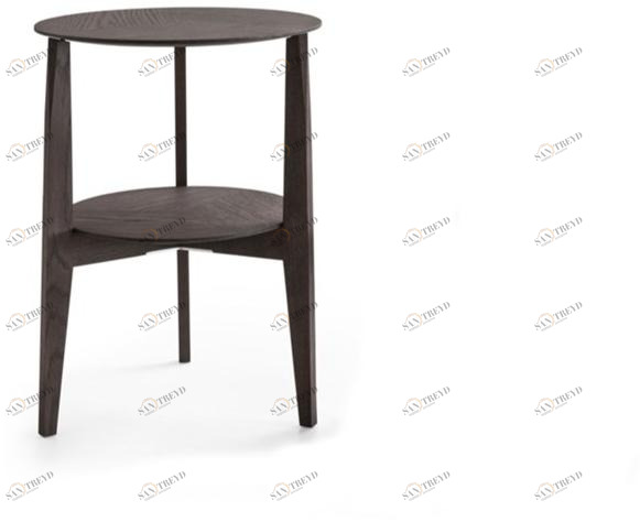 Molteni & C. Круглый прикроватный столик из массива дерева sun-id-1490162