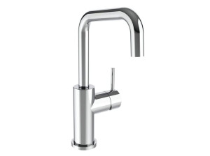 Смеситель для раковины без слива с поворотным горлышком