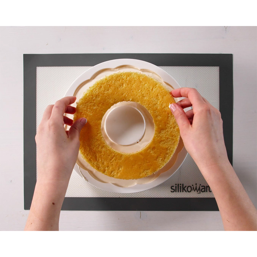 27.227.87.0165 Форма для приготовления кексов armony 22 х 6 см силиконовая Silikomart  - Вид №3