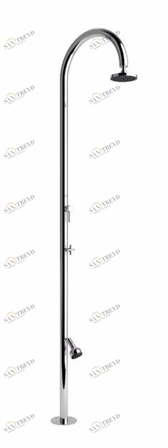 Inoxstyle Летний душ из нержавеющей стали Sole 01028 ml