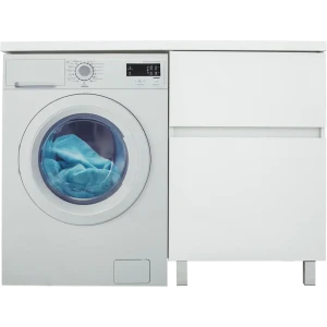 Тумба под раковину Mira на стиральную машину Mira 60 см цвет белый