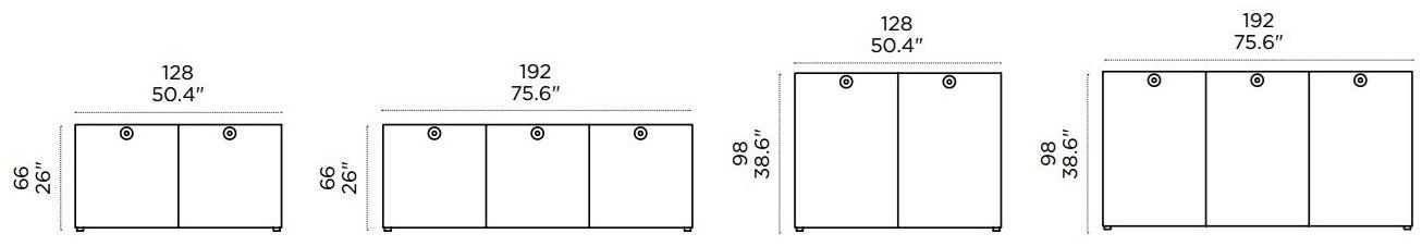 Casamania & Horm Комод с распашными дверцами Anish sun-id-1495767 - Вид №7