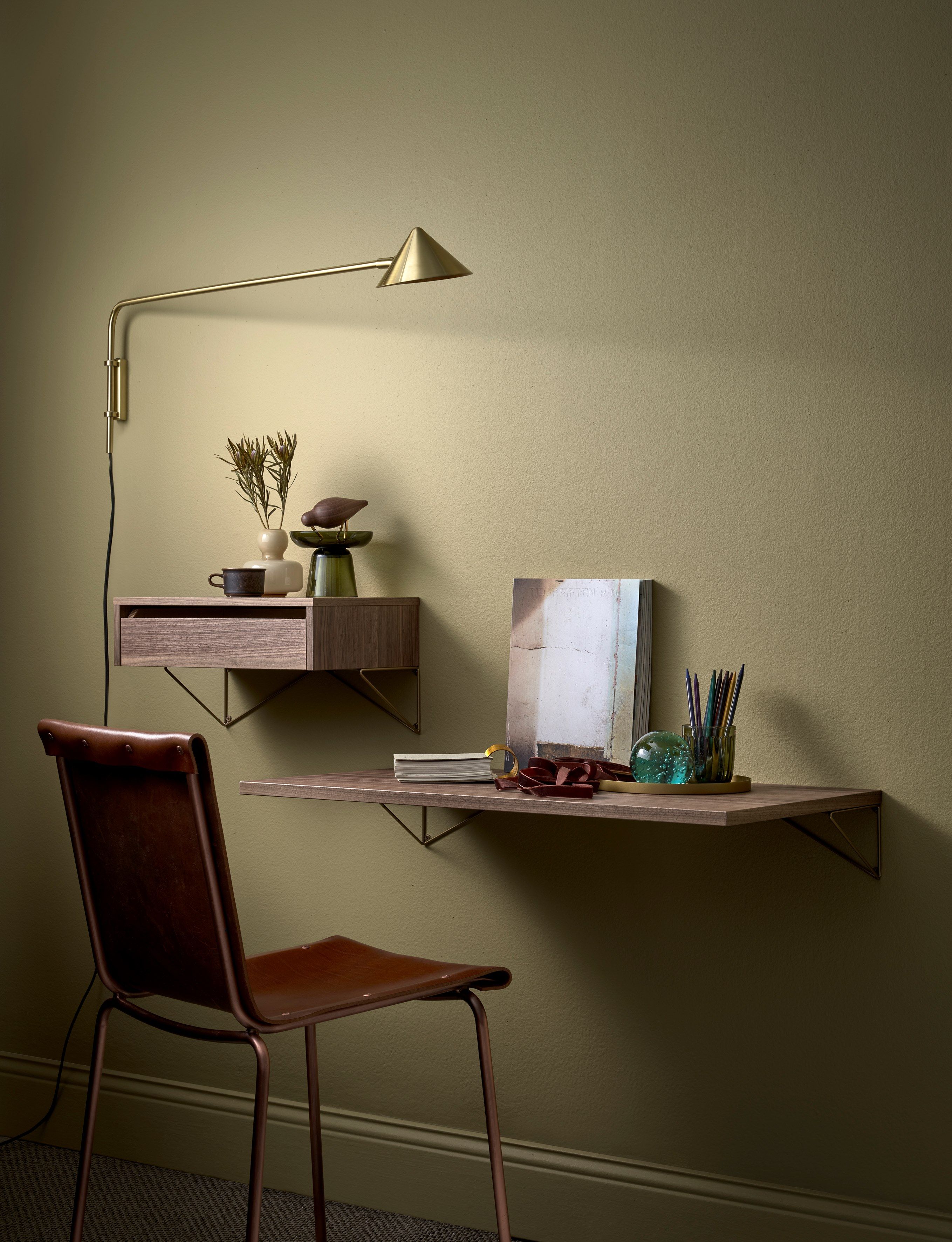 Деревянный подвесной письменный стол Maze PYTHAGORAS ARCH-00129473 - Вид №3