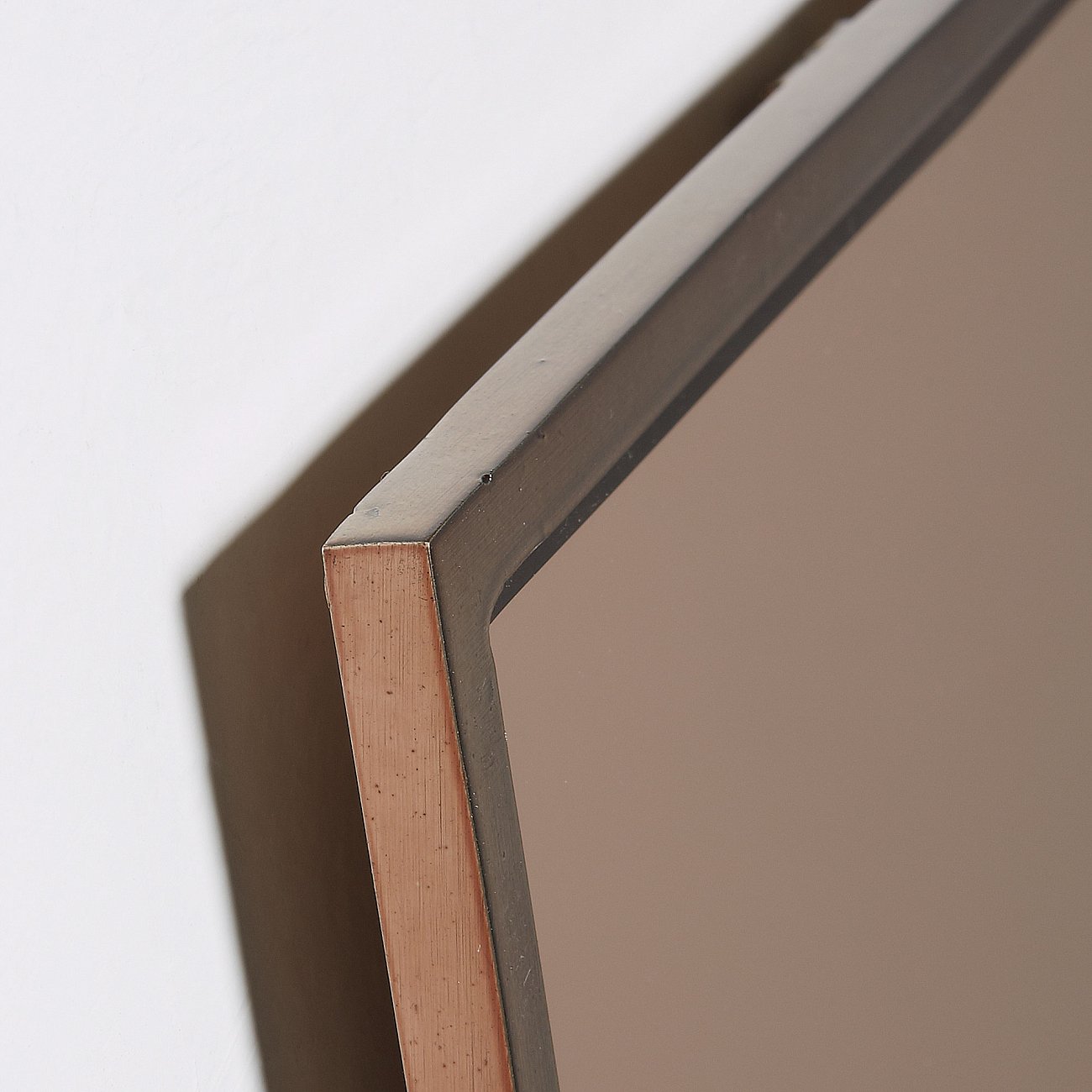 Зеркало квадратное медное Cooper Mecata от La Forma LA FORMA MECATA 321469 Медный  - Вид №1