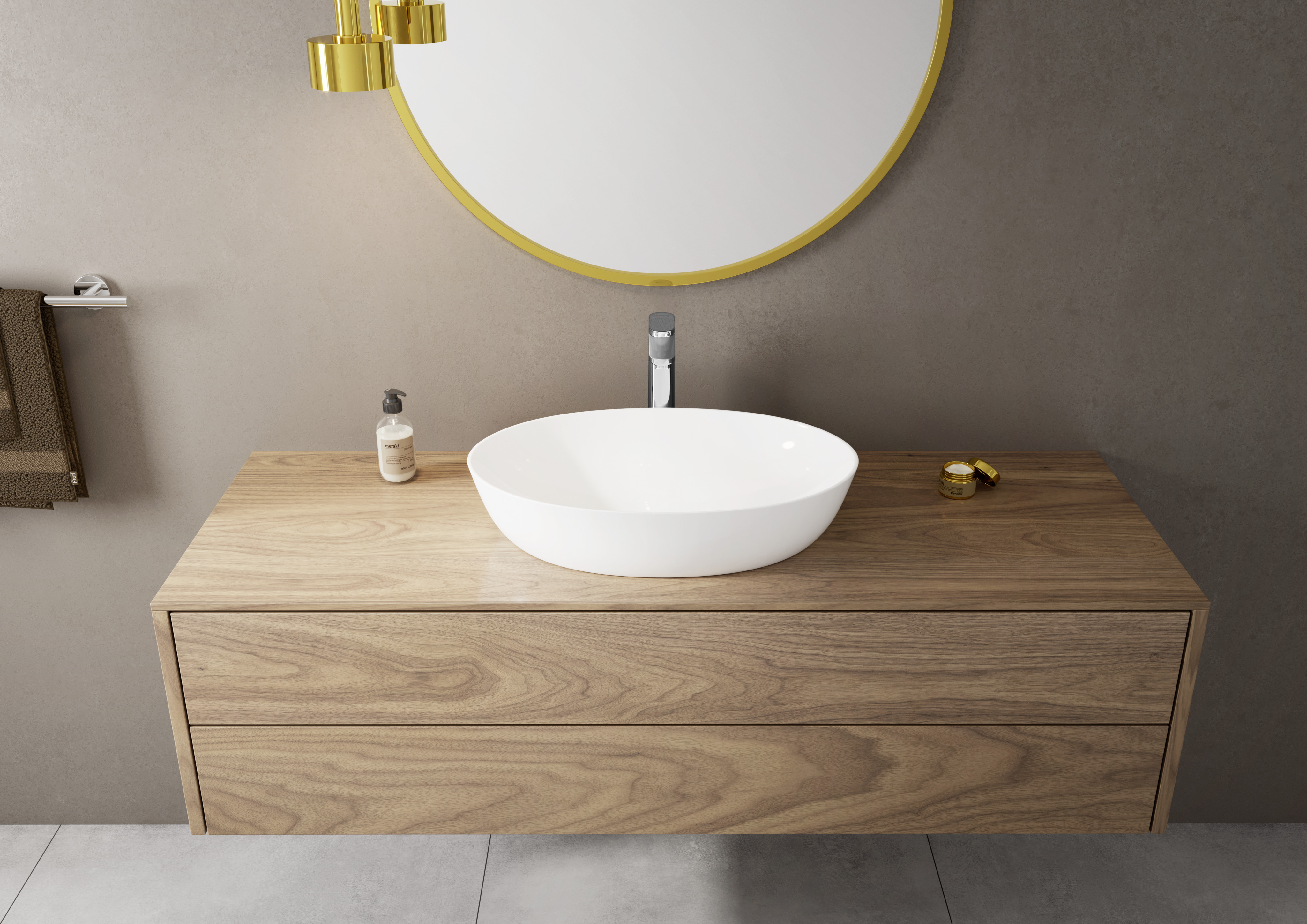 71552000 Vernis Blend Смеситель для раковины 190, однорычажный, со сливным гарнитуром Hansgrohe  - Вид №1