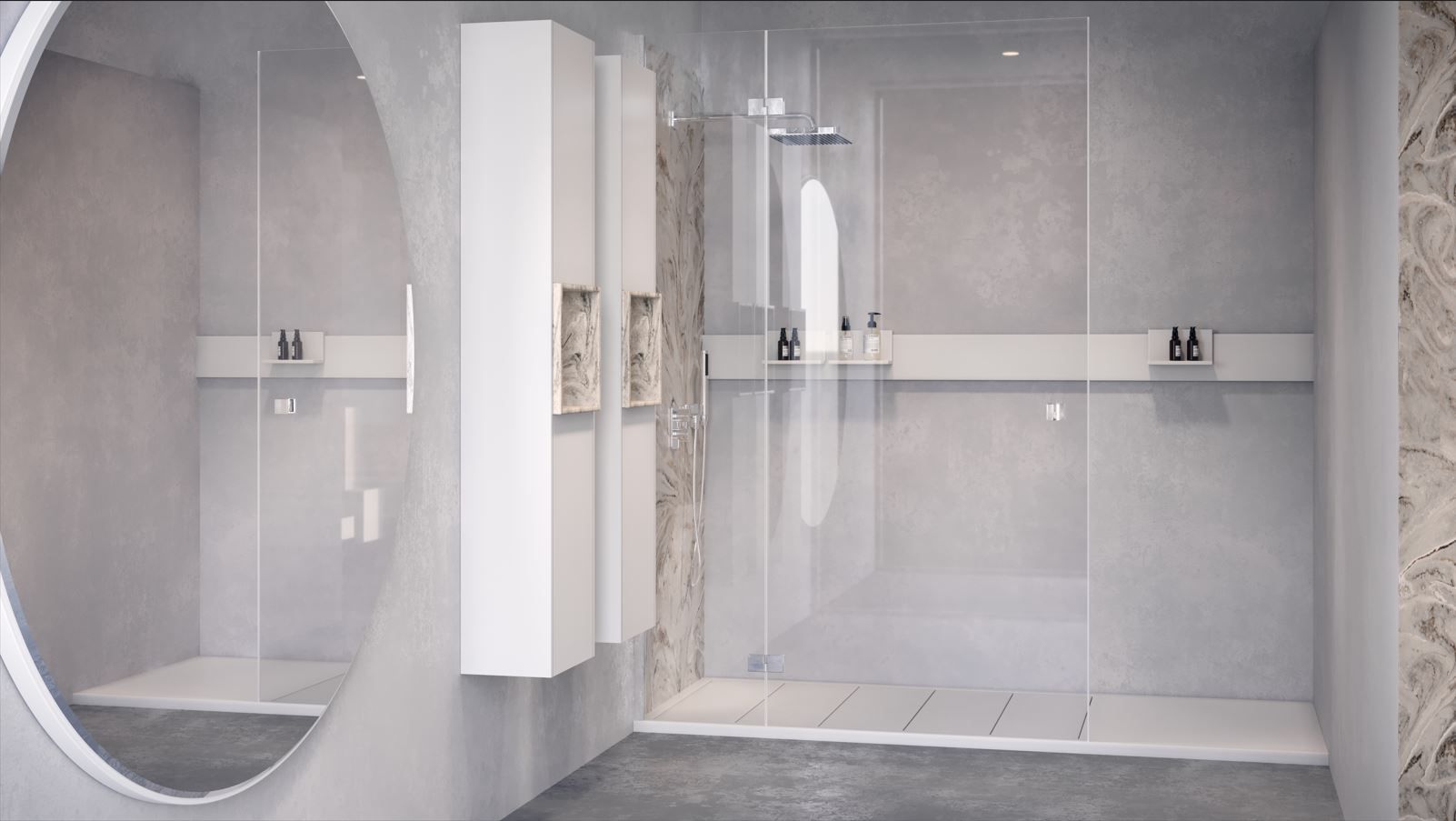 Мебель для ванной комнаты Corian® Acquapazza чистый ARCH-00015083 - Вид №4