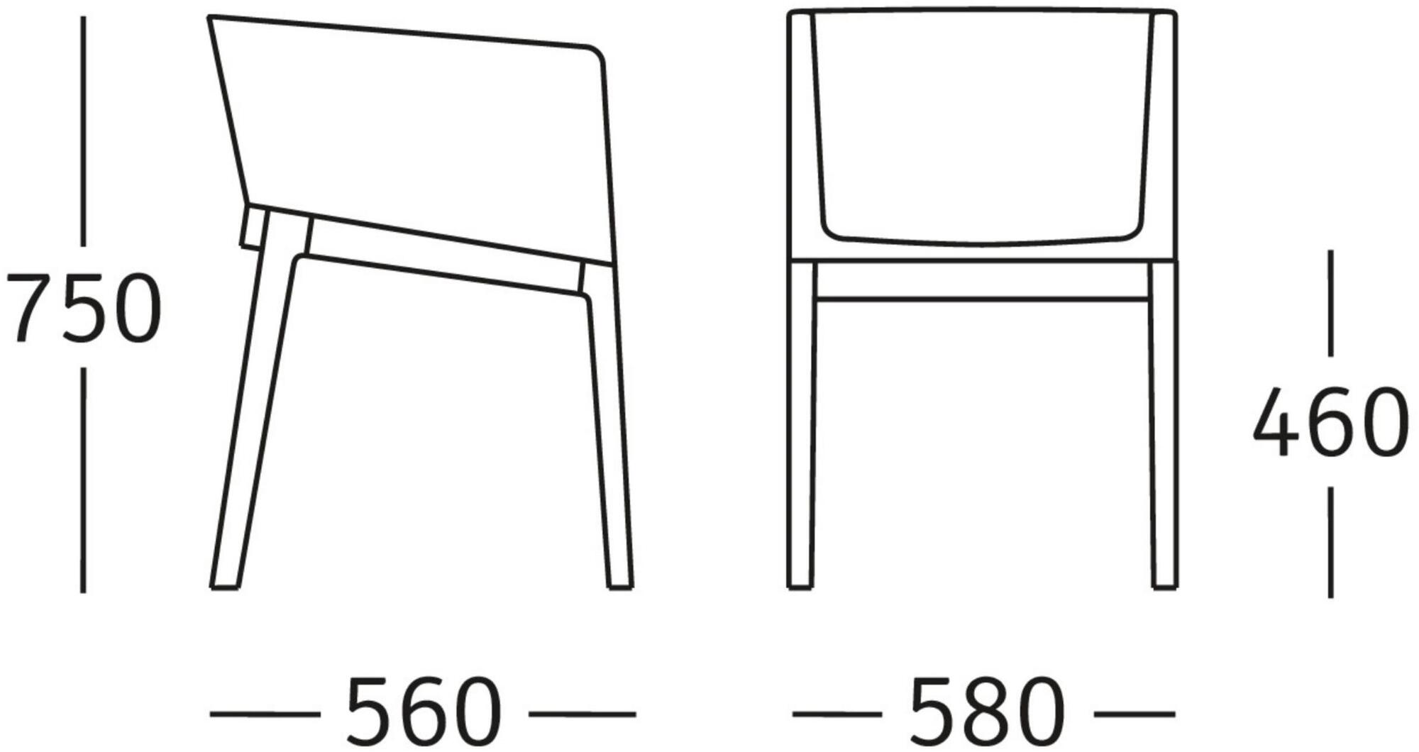 ROSSIN Мягкое деревянное кресло с подлокотниками Tonic wood sun-id-1451754 - Вид №4