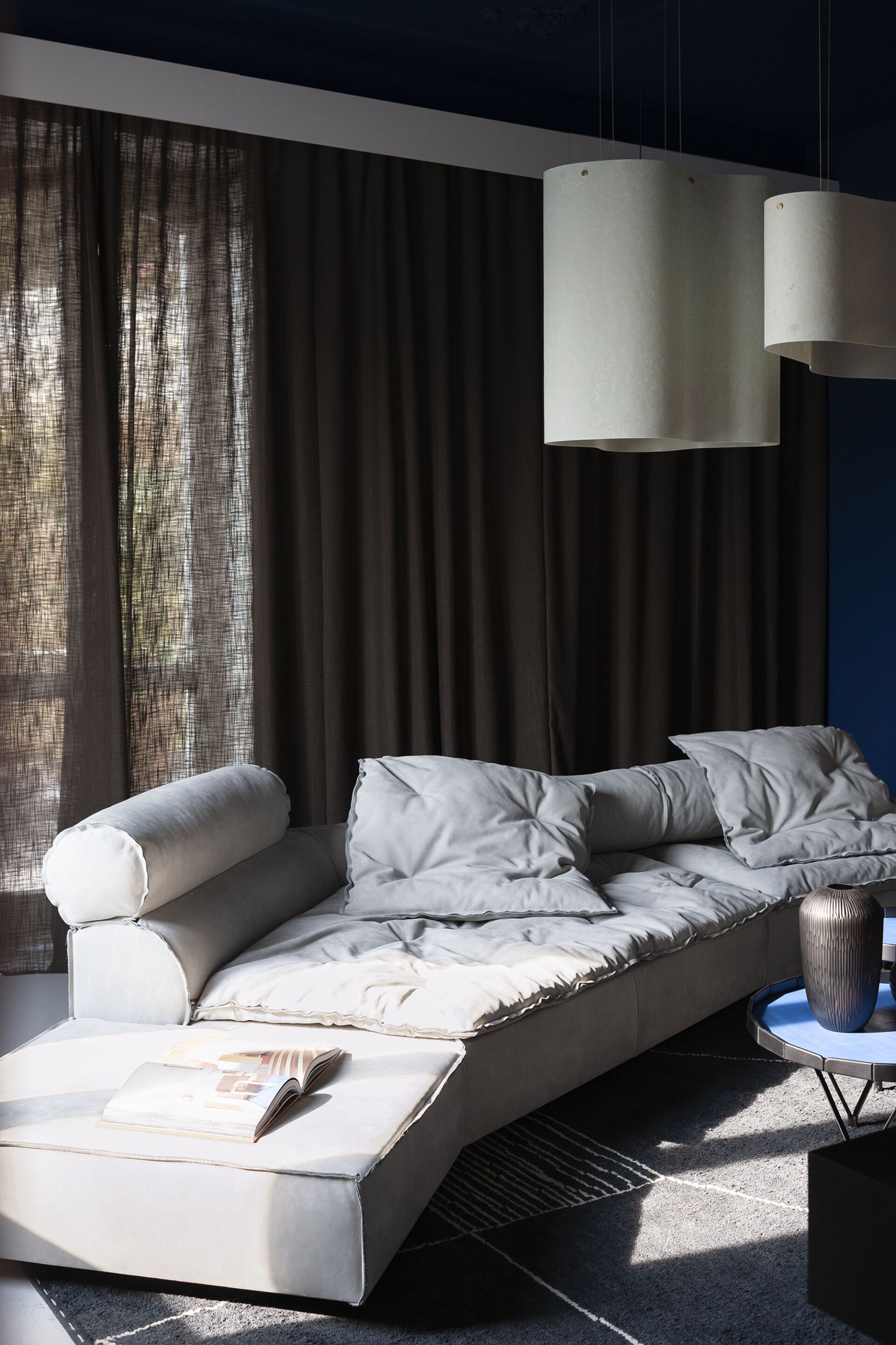 Кожаный модульный диван Baxter Miami Soft ARCH-00053774 - Вид №6