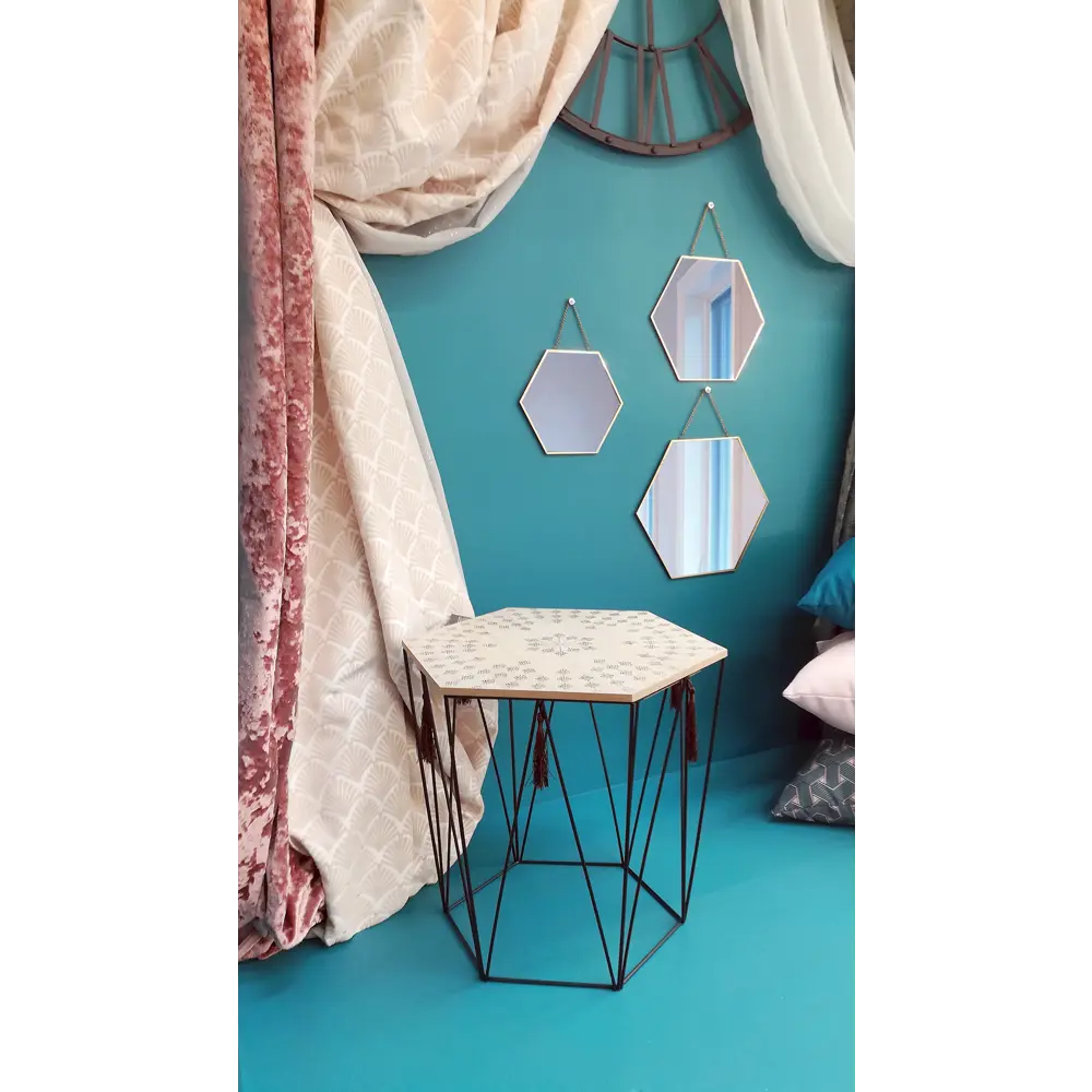 Столик журнальный «Kumi» цвет бежевый Atmosphera STLM-2179562 - Вид №2