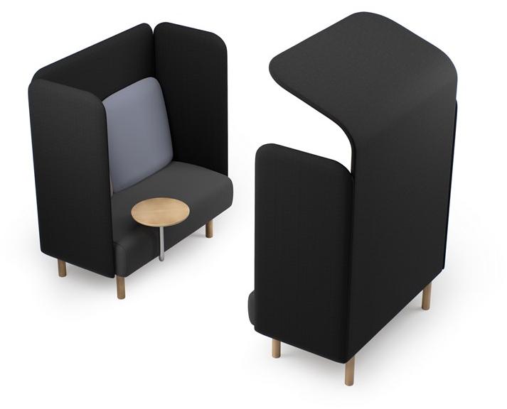 SOFTREND Диван / офисный остров из ткани August sun-id-1476802 - Вид №6