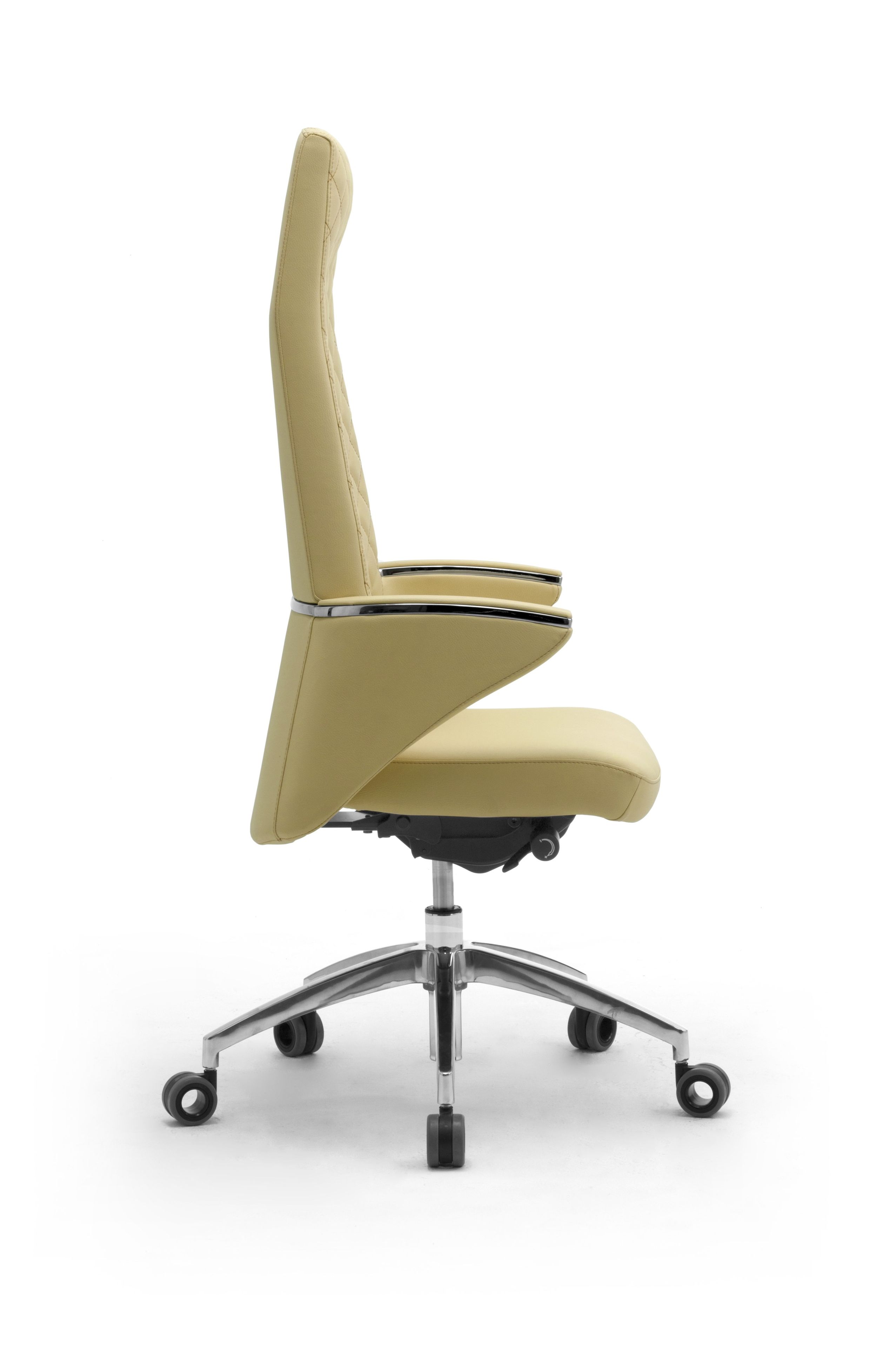 Кожаное вращающееся офисное кресло с подлокотниками Leyform Zeus ARCH-00041786 - Вид №14