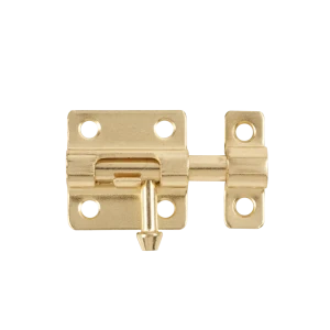 Шпингалет Ajax ЗТ-4 сталь цвет золотистый/цинк