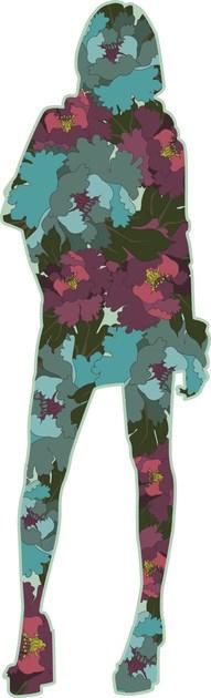 CONCEPTUWALL Декор из клейкой ткани Silhouettes sun-id-1391006 - Вид №12