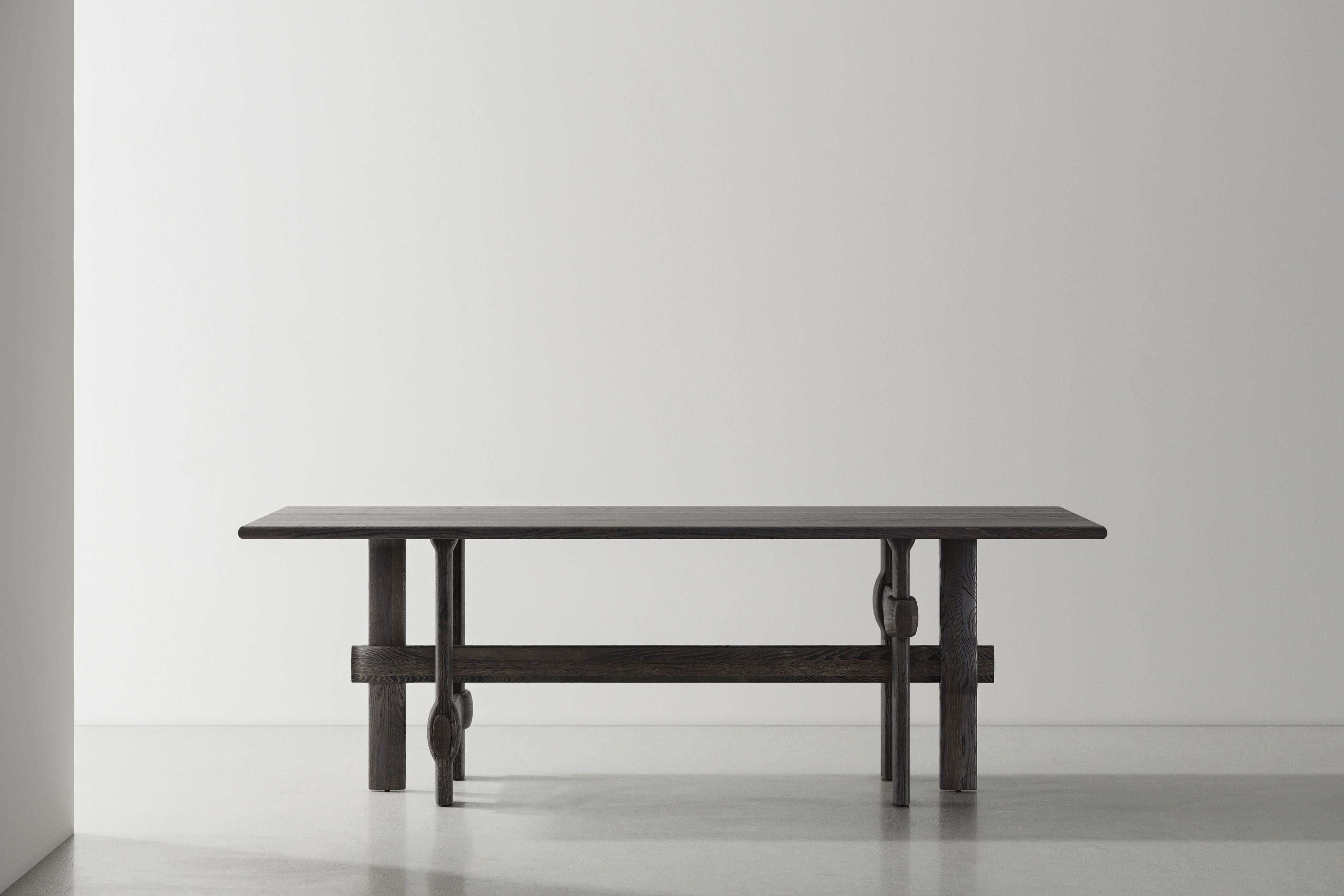 Прямоугольный дубовый стол District Eight KNOT ARCH-00055791 - Вид №15