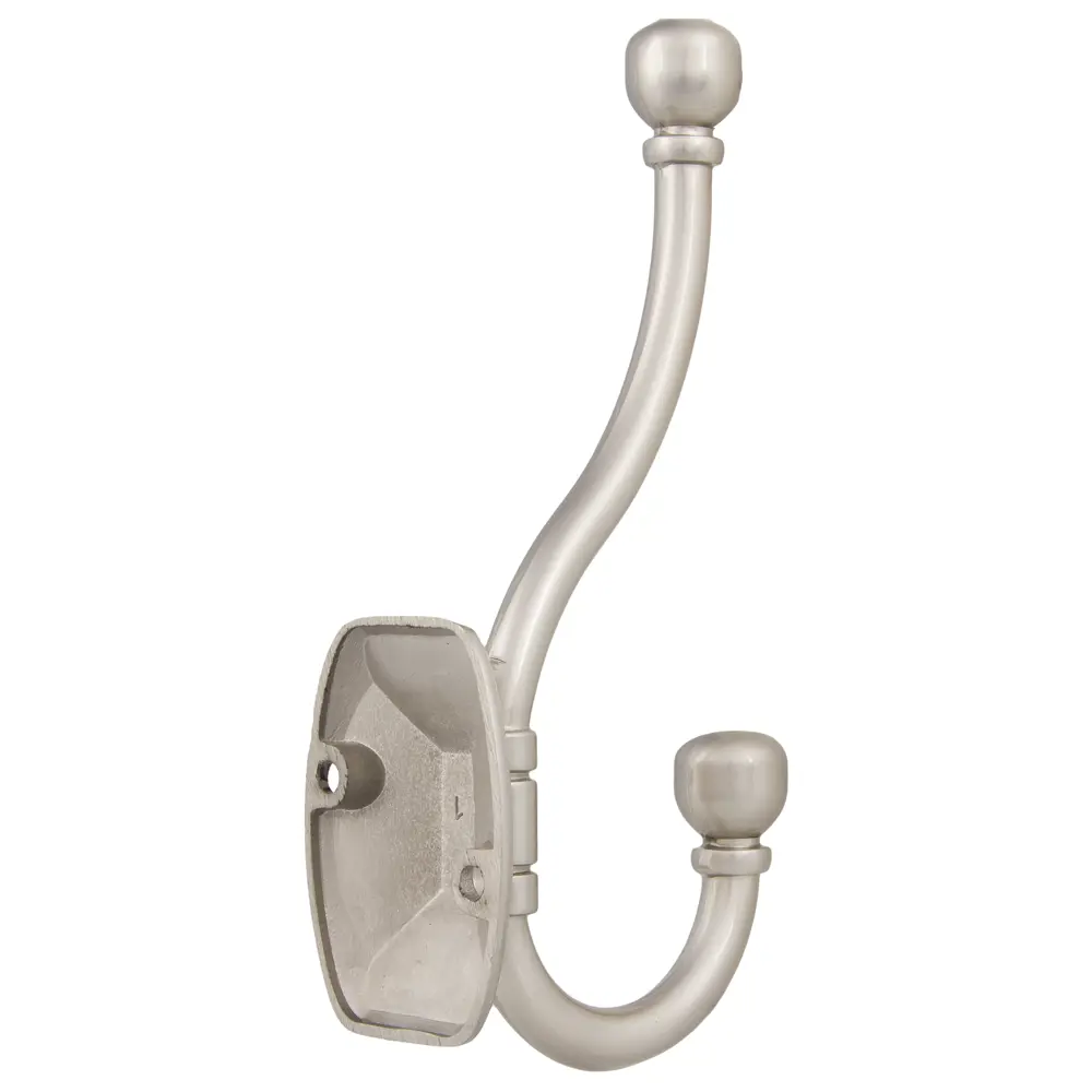 Крючок c шариком, металл, цвет никель LAMPLANDIA STLM-2174328 - Вид №1