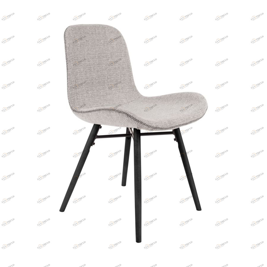 Стул Lester светло-серый White Label Living 1100334