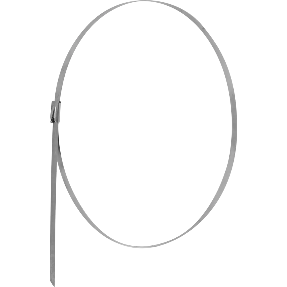 Кабельная стяжка 4.6x500 мм сталь цвет серый 2 шт Santreyd STLM-2055161 - Вид №1