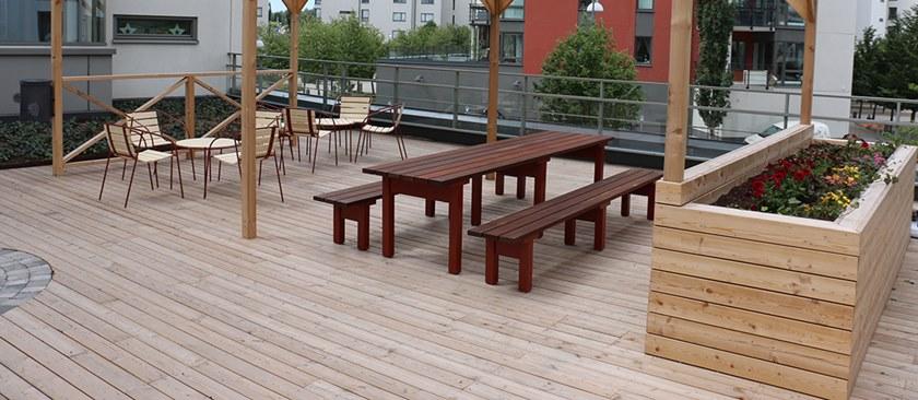 Nola Industrier Штабелируемый садовый стул с подлокотниками Rocky sun-id-1467562 - Вид №9