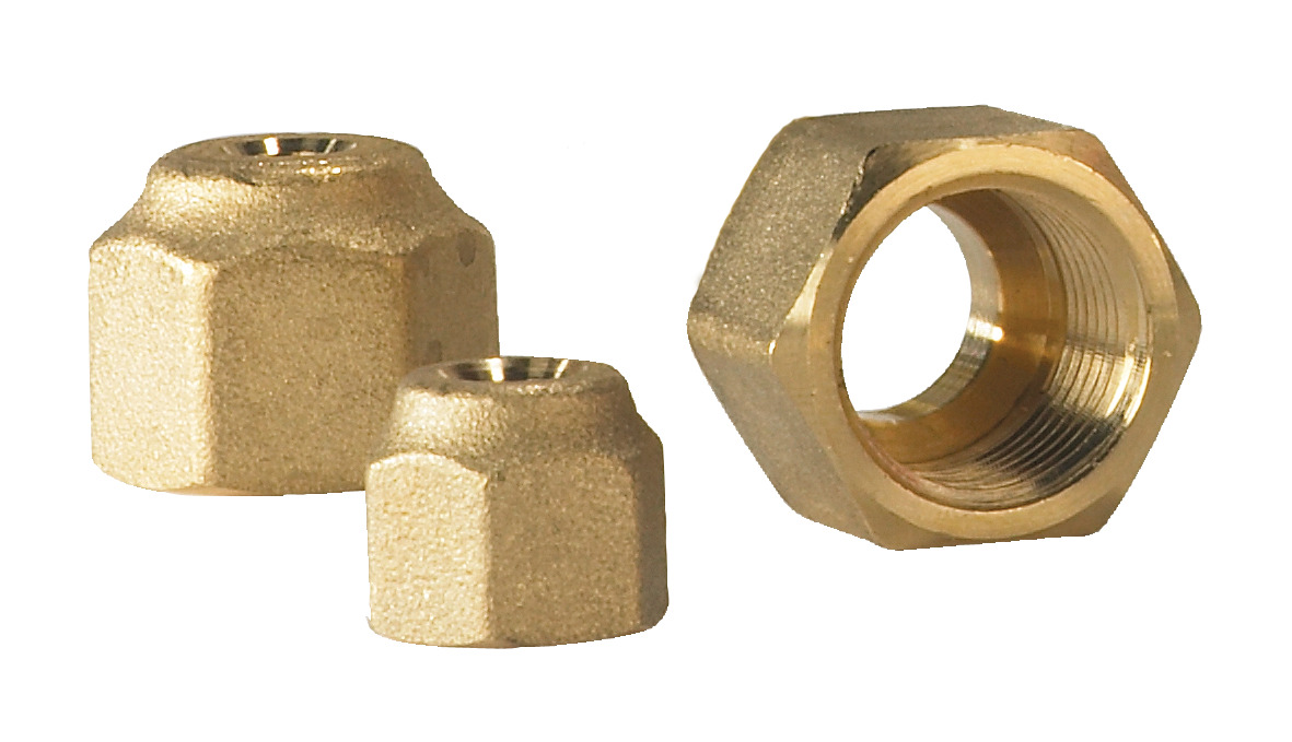 Danfoss Гайки и адаптеры для клапанов T2/TE2 и клапанов TE 5 - 55 NS 4-4 Гайка 011L1101  - Вид №12