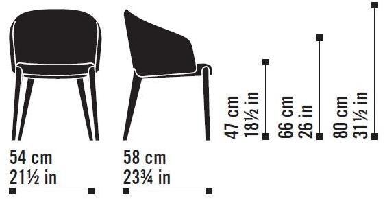 Very Wood Мягкое кресло с подлокотниками Bellevue sun-id-1425600 - Вид №8