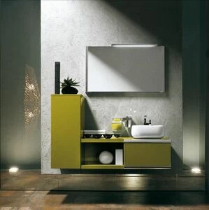 ZM 08 ZAMIA  Комплект мебели для ванной комнаты 140 см ARDECO