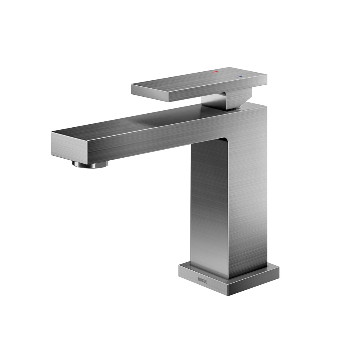 00925370 Одинарный рычаг для ванной комнаты с матовым золотом Docol NEW EDGE 