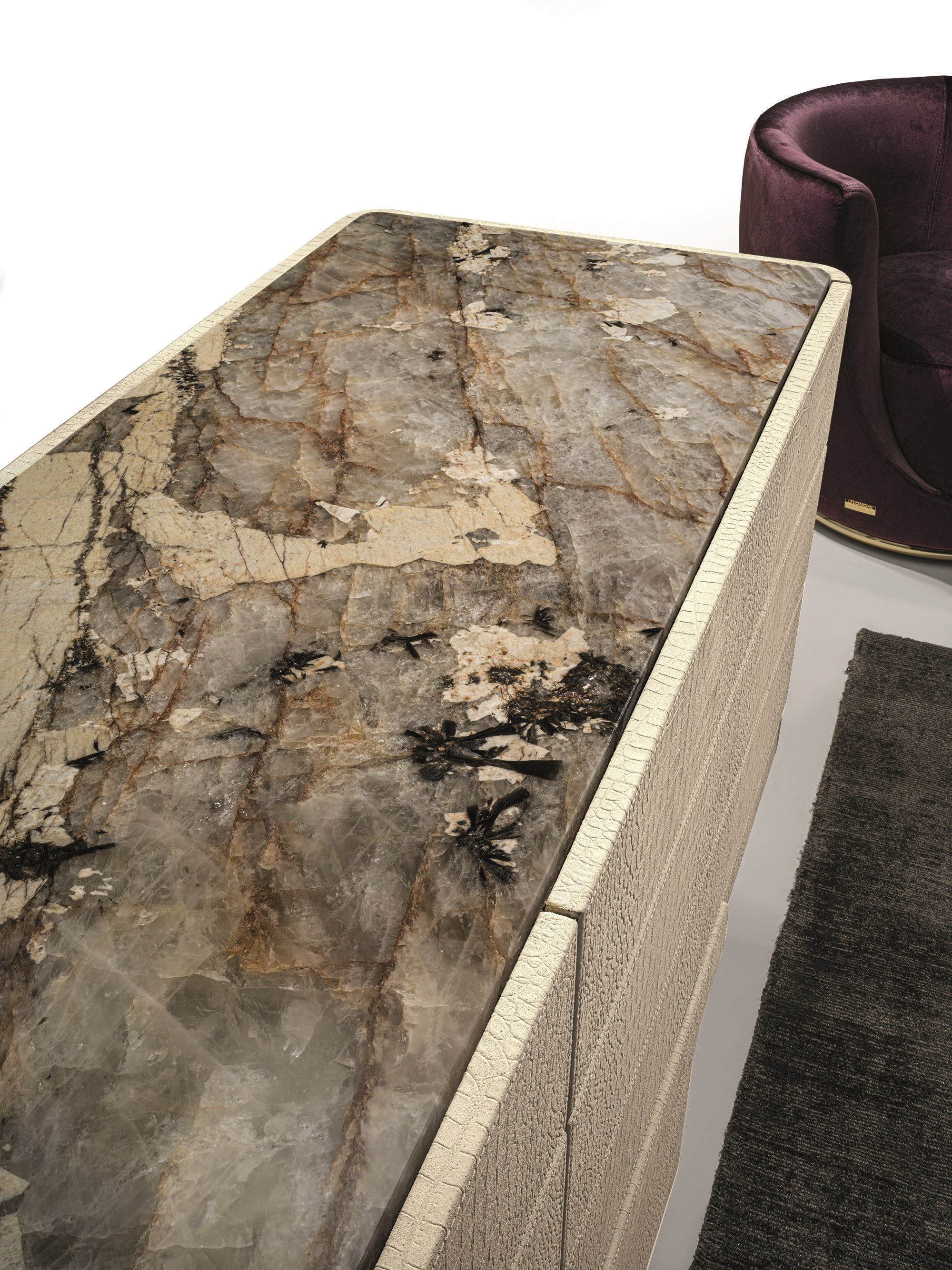 Кожаный комод Longhi Loveluxe 2020-Sartoria collection ARCH-00022949 - Вид №4