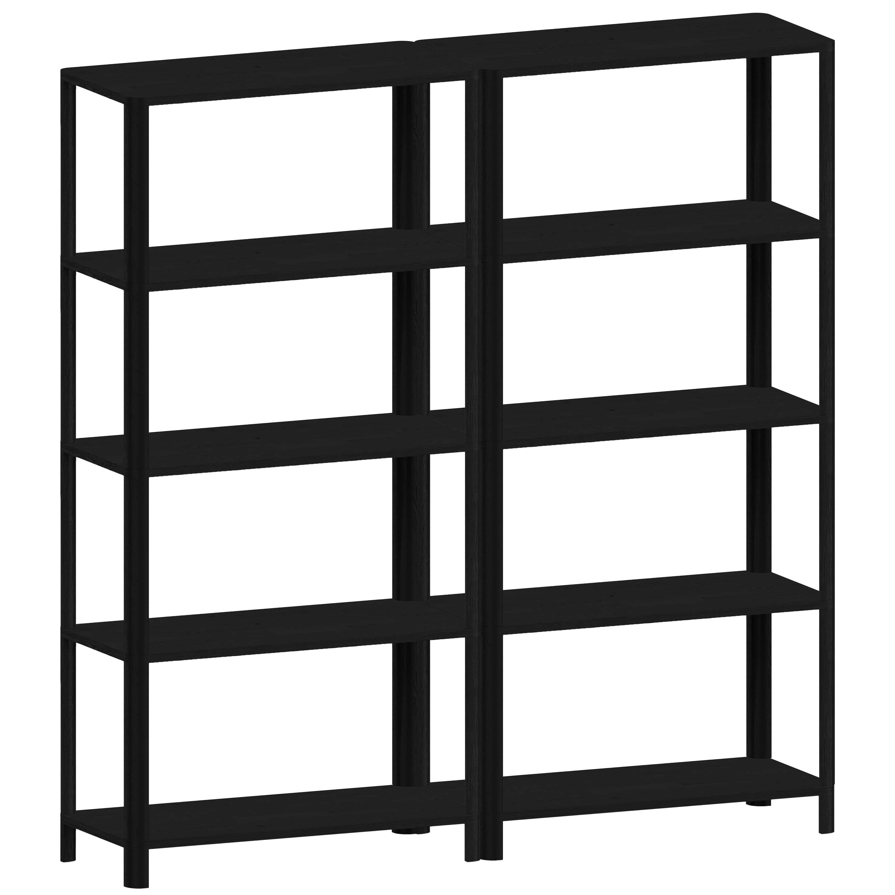 Модульный книжный шкаф из массива дерева Woodendot Cloe ARCH-00016781 - Вид №5