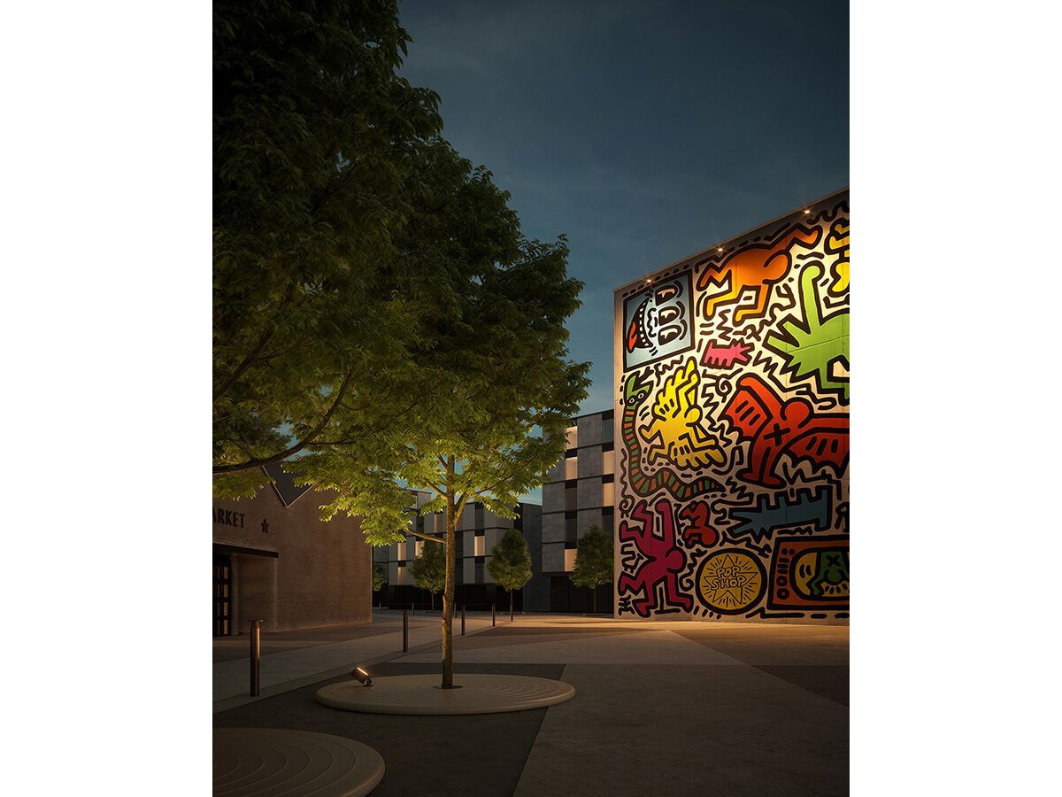 Алюминиевый светодиодный наружный прожектор L&L Luce&Light ARCH-00118751 - Вид №7